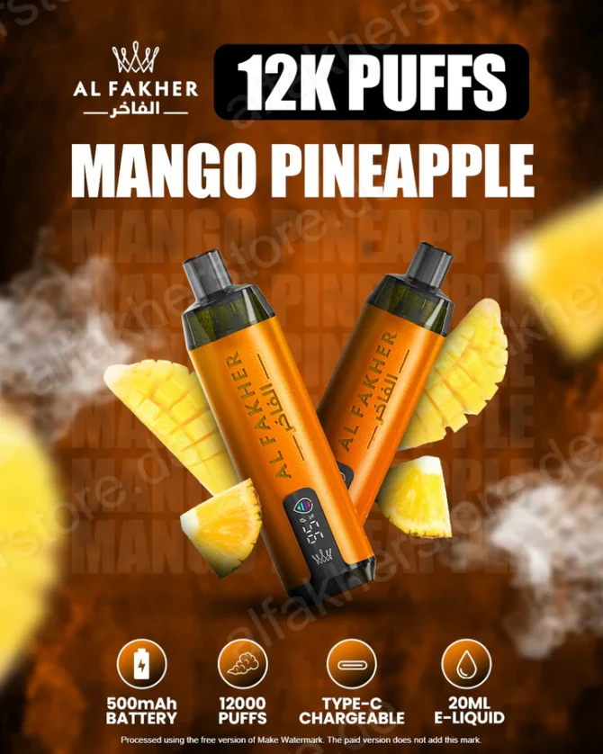 Al Fakher Vape 12000 Mango Pineapple